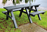 Wheelchair accessible picnic bench - The Plymouth