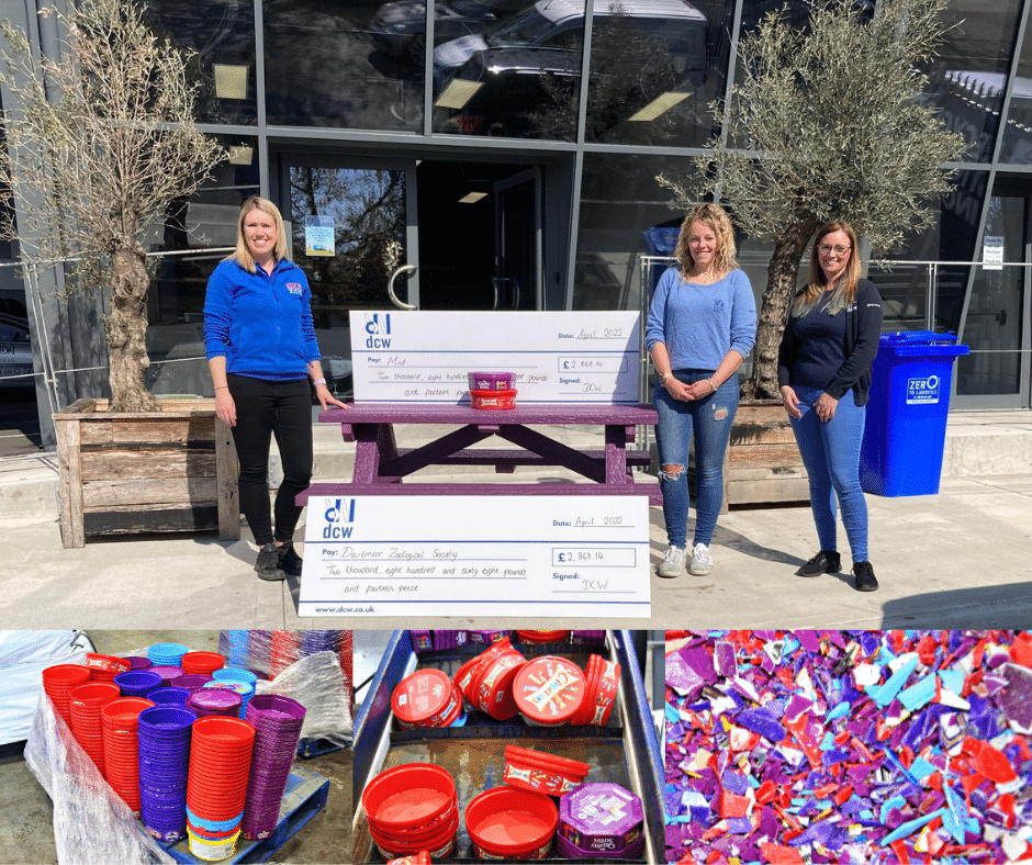 DCW Polymers raises over £3,000 for local charities through popular Recycle &amp; Raise scheme