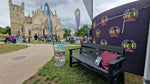 Sustainable recycled plastic outdoor furniture bench by DCW Polymers durable long-lasting - Falmouth