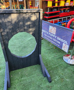 Sustainable recycled plastic dog agility by DCW Polymers durable long-lasting - Hoop jump
