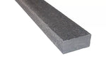 100% recycled plastic fence rail plank, sleeper rail, fencing, perimeter edging rail, solid plastic sustainable maintenance-free