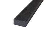 100% recycled plastic fence rail plank, sleeper rail, fencing, perimeter edging rail, solid plastic sustainable maintenance-free