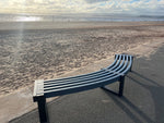 Recycled plastic sustainable Atlantic bench in partnership with Ocean Recovery Project