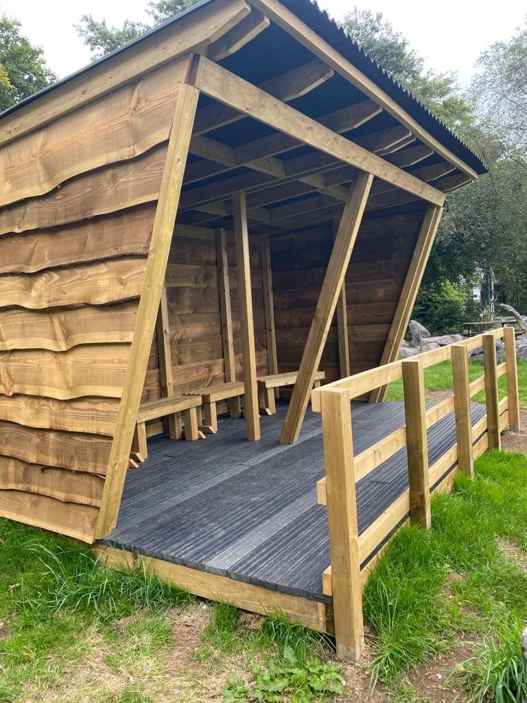 Sustainable recycled plastic decking by DCW Polymers Ltd
