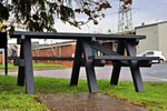 Wheelchair accessible picnic bench - The Plymouth