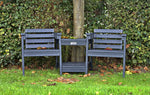 NEW Recycled Plastic Companion Seat | Black | Wide Seat | Sustainable & Comfortable