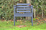 Recycled Plastic Garden Chair | 600mm Seat Width | Black | Sustainable & Comfortable
