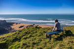 Recycled plastic sustainable Atlantic bench in partnership with Ocean Recovery Project